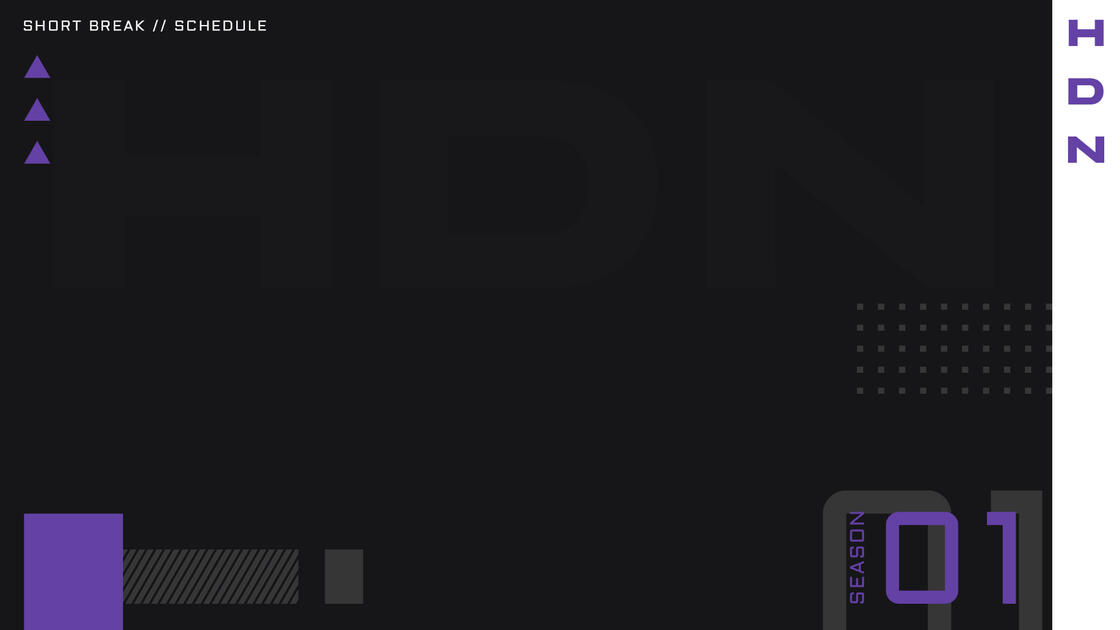 Hudinii Schedule Dark